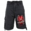 Live Loud - Cargo Shorts Denim Spiral